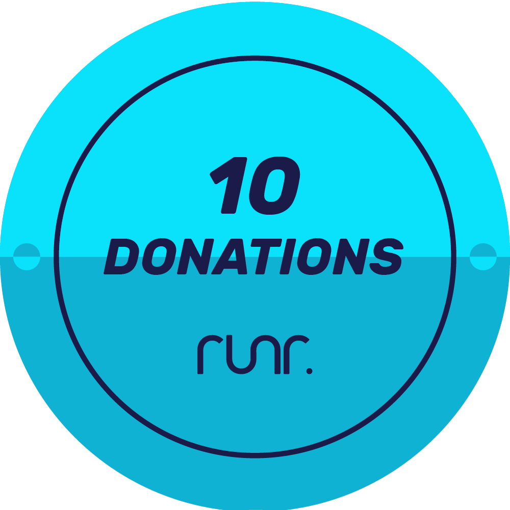 10 Donations Received