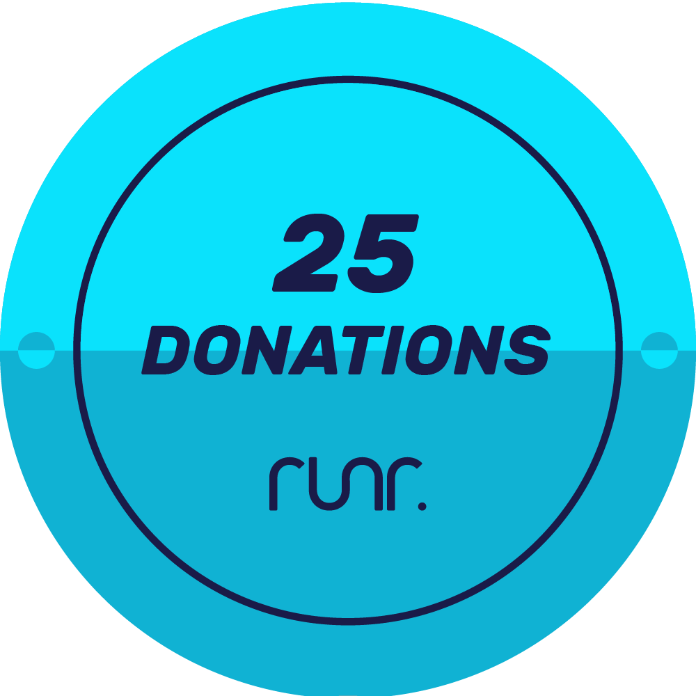 25 Donations Received