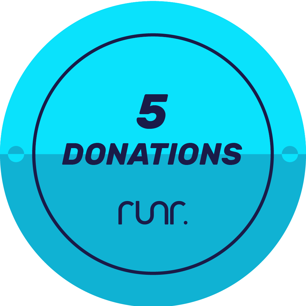 5 Donations Received