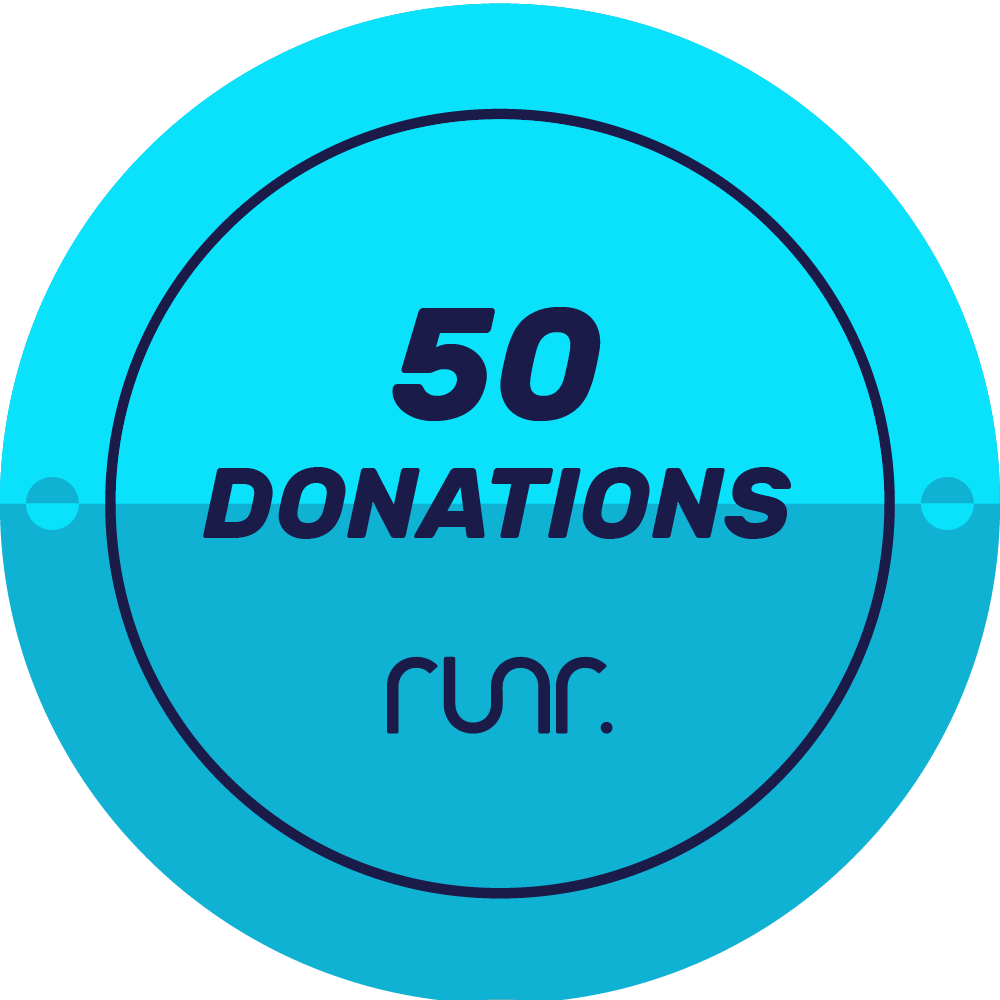 50 Donations Received
