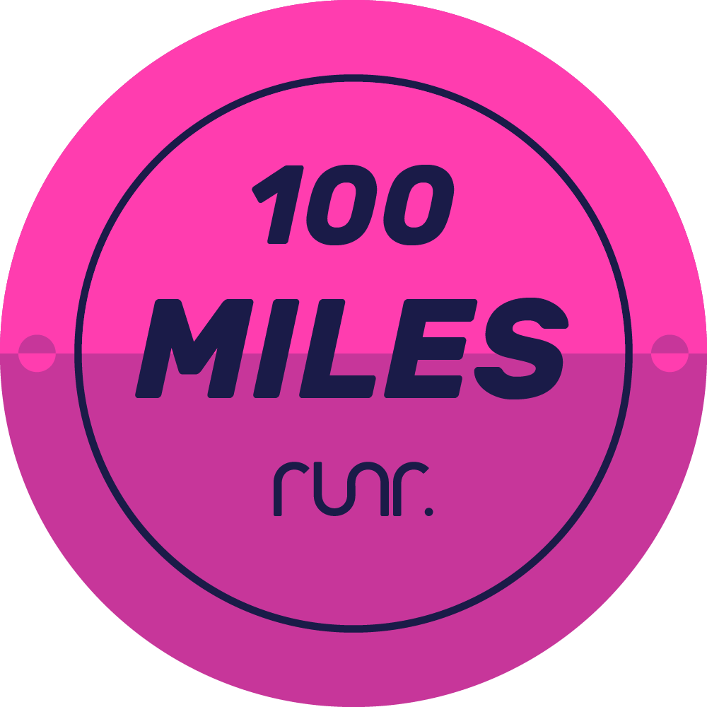 100 Miles Completed